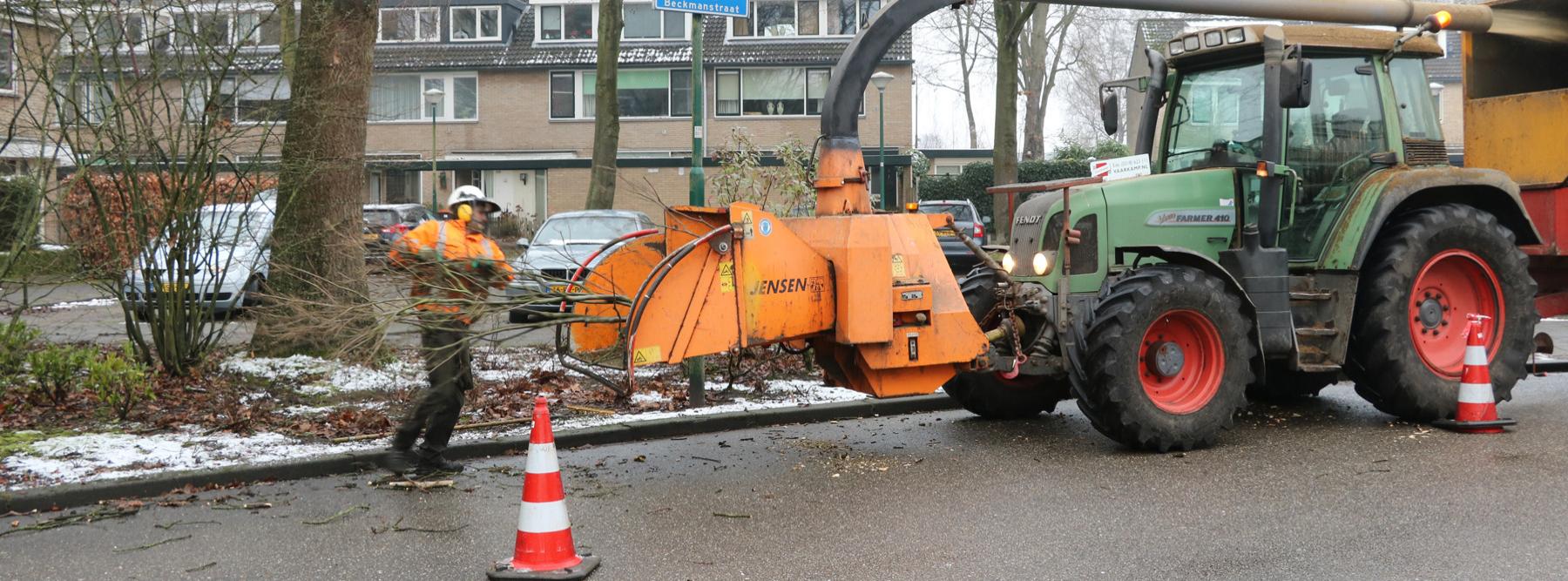 banner Bomen snoeien Soest