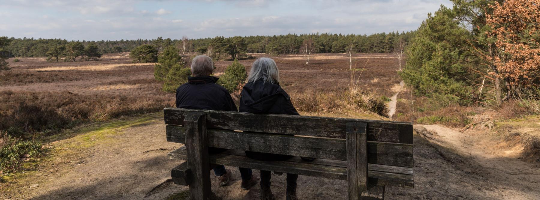 banner PAS-project op de Tongerense heide